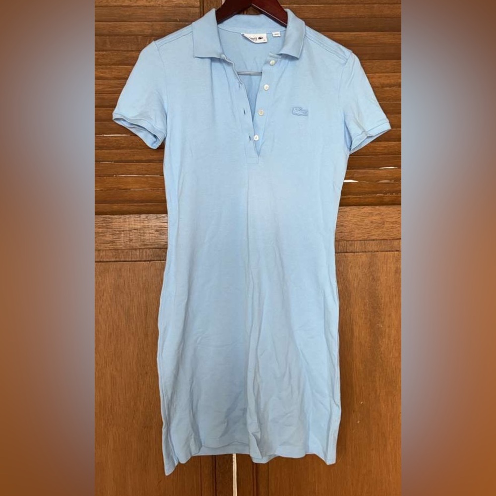 Lacoste Sky Blue Slim Fit Polo